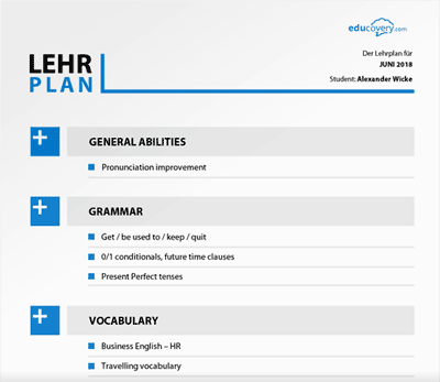 Individuelle Lehrplan